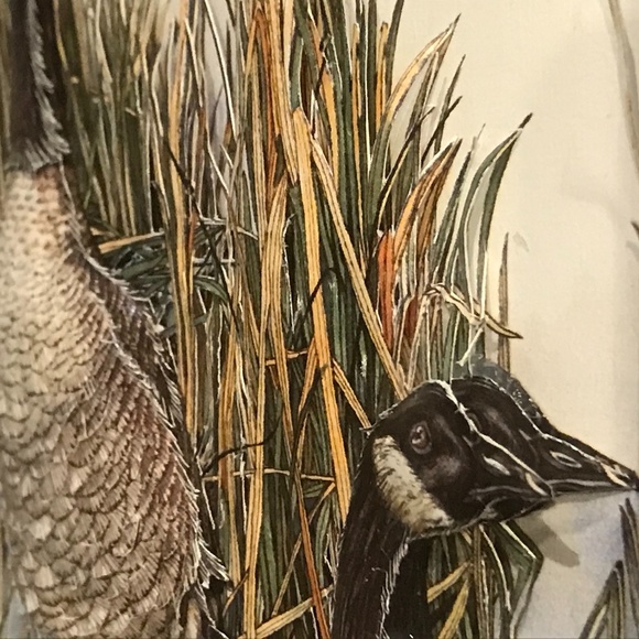 3D Mixed Media Vintage 1984 "Nesting Geese" by Lynn Bean Hand Cut Print Art - Picture 7 of 15